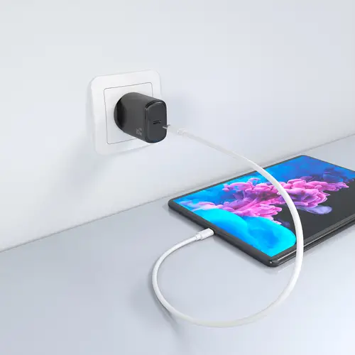 Cargador GaN 30W, 1xUSB-C PD3.0, Negro - Imagen 6