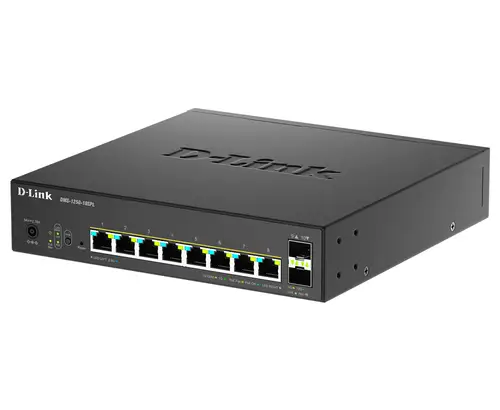 DMS-1250-10SPL Gestionado 2.5G Ethernet (100/1000/2500) Energía sobre Ethernet (PoE) Negro - Imagen 3
