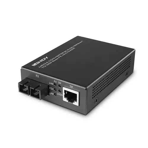 25119 convertidor de medio 850 nm Multimodo Negro - Imagen 5