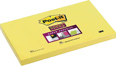 POS BLOC SUPER STICKY 76X127MM 655-S