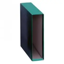 DOHE FUNDA ARCHIVADOR FOLIO LOMO ANCHO VERDE