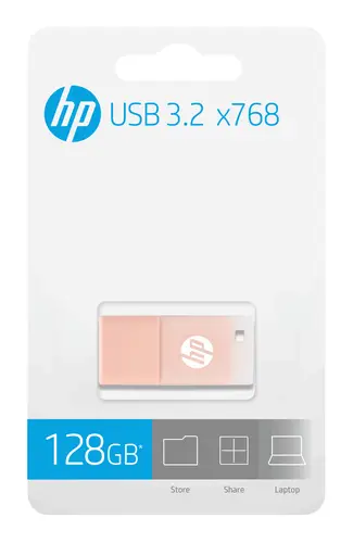 x768 unidad flash USB 128 GB USB tipo A 3.2 Gen 2 (3.1 Gen 2) Rosa - Imagen 5