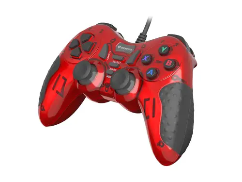 MANGAN 200 Rojo USB 2.0 Gamepad Analógico/Digital PC - Imagen 2