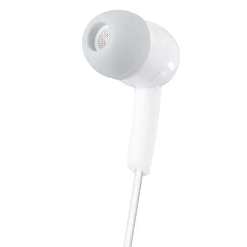 Gloss Auriculares Alámbrico Dentro de oído Música Gris, Blanco - Imagen 3