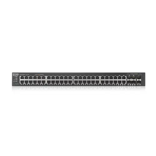 GS2220-50-EU0101F switch Gestionado L2 Gigabit Ethernet (10/100/1000) Negro - Imagen 2