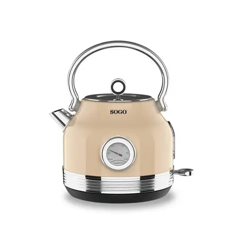 KET-SS-7765 tetera eléctrica 1,8 L Beige - Imagen 1