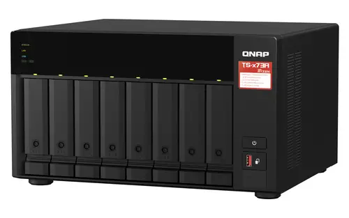 TS-873A NAS Torre Ryzen Embedded V1500B 8 GB DDR4 0 TB QNAP Turbo System Negro - Imagen 5