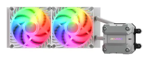 CGR-PSDUTRGB-W-240 Procesador Sistema de refrigeración líquida todo en uno 12 cm Blanco 1 pieza(s) - Imagen 1