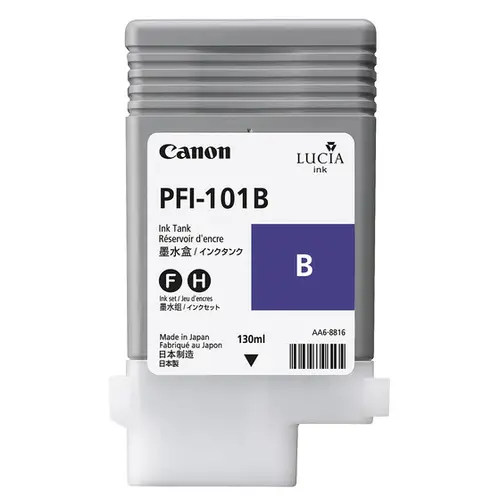 PFI-101B cartucho de tinta 1 pieza(s) Original Azul - Imagen 1