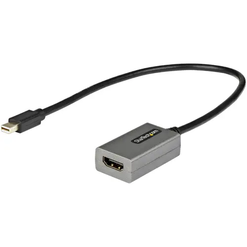 Adaptador Mini DisplayPort a HDMI - 1080p - Monitor/pantalla mDP 1.2 a HDMI - Dongle Convertidor Mini DP a HDMI - Cable de 30cm - Versión Mejorada de MDP2HDMI - Imagen 1