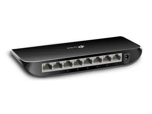 TL-SG1008D No administrado Gigabit Ethernet (10/100/1000) Negro - Imagen 3