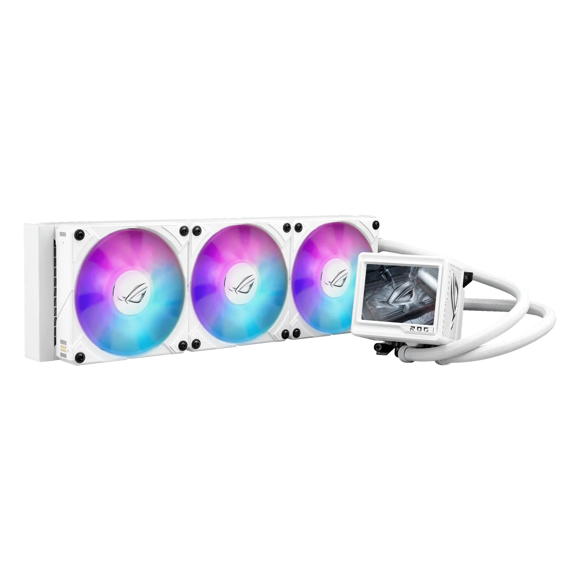 ROG RYUJIN III 360 ARGB EXTREME WHT Procesador Sistema de refrigeración líquida todo en uno 12 cm Blanco 1 pieza(s)
