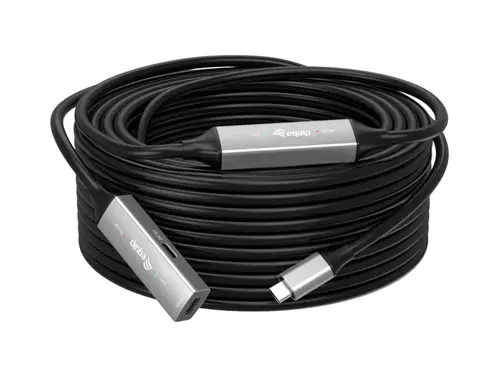 133357 cable USB USB 3.2 Gen 1 (3.1 Gen 1) 10 m USB C 5 Gbit/s Negro - Imagen 1