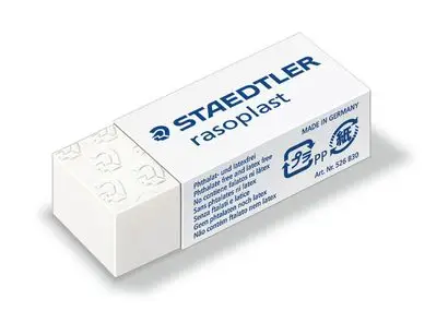rasoplast 526 B goma Blanco 1 pieza(s)