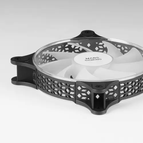 MFDUO, Kit 2 Ventiladores FRGB Rainbow 360°, Ultra-silencioso, Doble Conexión 3PIN + 4PIN, Negro - Imagen 5