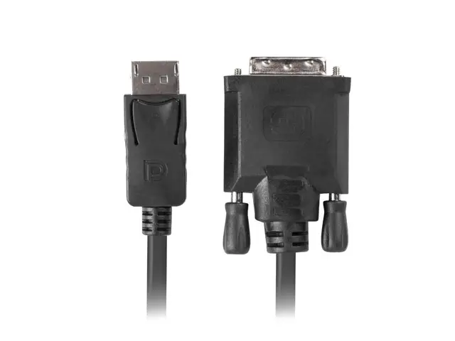 CA-DPDV-10CU-0018-BK adaptador de cable de vídeo 1,8 m DisplayPort DVI-D Negro