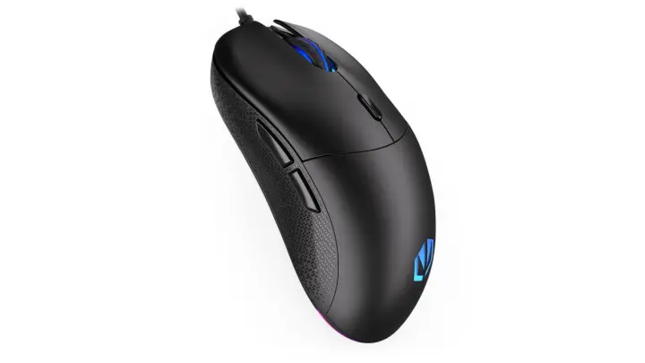 GEM ratón Juego Ambidextro USB Tipo C Óptico 8000 DPI