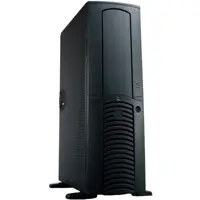 Front of men's Basic Tee in black.