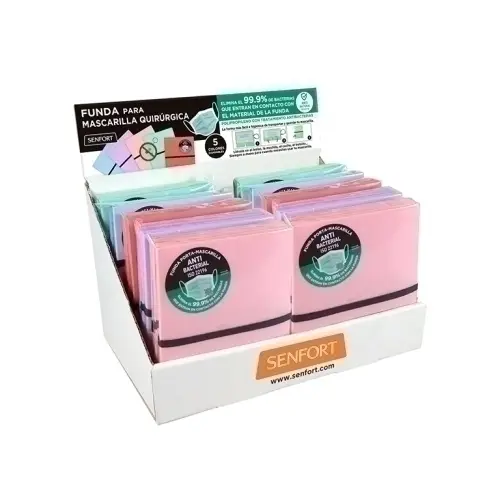 ESTUCHE PORTA MASCARILLA SENFORT EXP.50
