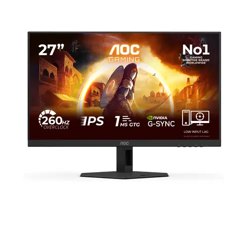G4 27G4ZREP pantalla para PC 68,6 cm (27") 1920 x 1080 Pixeles Full HD LCD Negro, Rojo - Imagen 1
