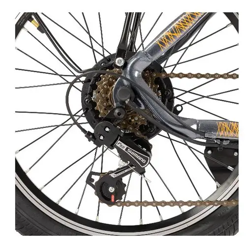 NXEBJ1PROOG bicicleta eléctrica Negro, Naranja Acero 50,8 cm (20") 23,5 kg Litio - Imagen 13