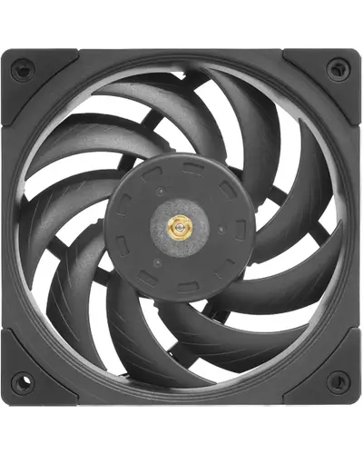 MF-NC, Ventilador PC PWM 120mm, Rodamiento FDB de Cobre Hiperbalanceado, Ventilador Silencioso con Diseño de Aspas Híbridas, Ventilador Ordenador Profesional, Negro - Imagen 1