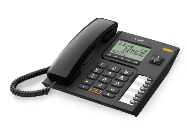 T76 Teléfono DECT Identificador de llamadas Negro