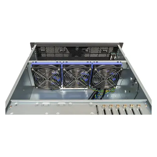 UK4340 Estante Plata, Negro - Imagen 8