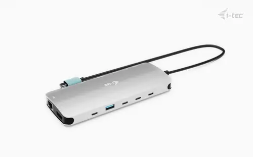 Metal USB-C Nano 3x Display Dock, 2x HDMI 1x USB-C video with Power Delivery 140W + Universal Charger 140 W - Imagen 4