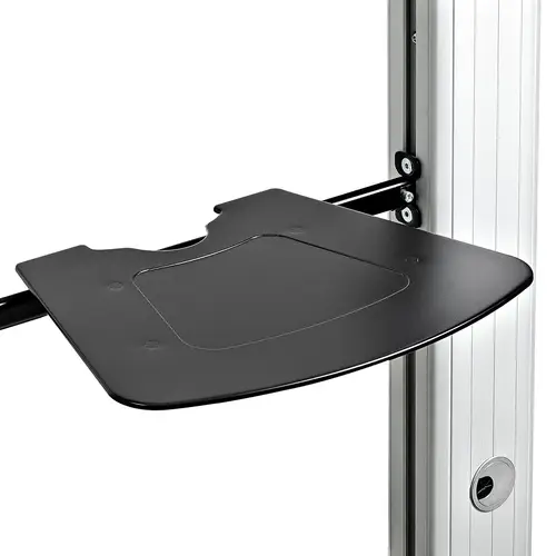 STNDMTVDUO soporte para TV 152,4 cm (60") Negro, Plata - Imagen 5