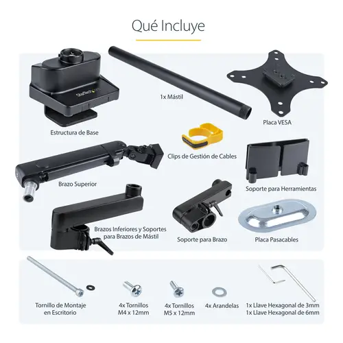 Brazo de Soporte para Monitor - Articulado - con 2 Puertos USB 3.0 - Premium - Imagen 19