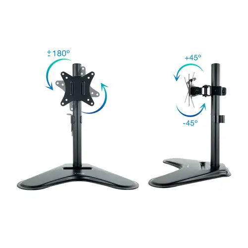 DB1701TN-B soporte para monitor 81,3 cm (32") Negro Escritorio - Imagen 2