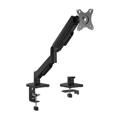 Soporte de Mesa Eco Contrapeso Giratorio e Inclinable para Monitor/TV 9KG (3 Pivotes, 1 Brazo) de 17"-32", Negro - Imagen 1