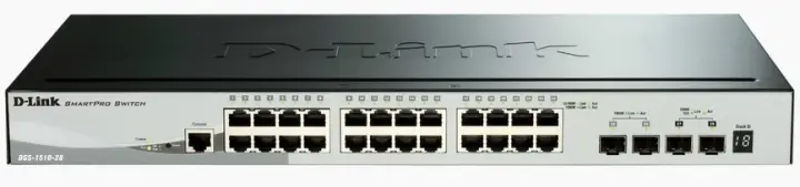 DGS-1510 Gestionado L3 Gigabit Ethernet (10/100/1000) Negro