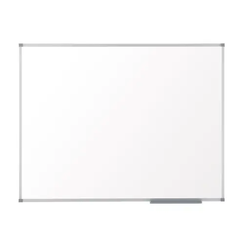 Pizarra blanca Basic magnética de acero 600x450 mm con marco básico - Imagen 1