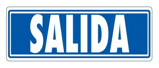 6177-07 GS señal de información Carta Gris PVC 800 pieza(s)