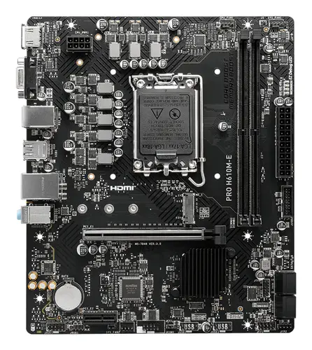 PRO H610M-E placa base Intel H610 LGA 1700 micro ATX - Imagen 2