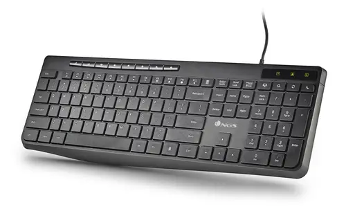 SPECTRA (QUERTY, ES) teclado Hogar / Oficina USB QWERTY Español Negro - Imagen 2