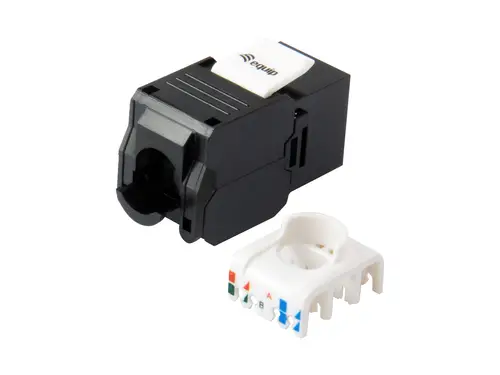 769226 cambiador de género para cable RJ-45 LSA Negro - Imagen 2