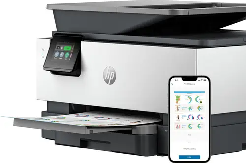 OfficeJet Pro 9120b Inalámbrico All-in-One Color Impresora, Impresión a doble cara  Copiadora y escáner - Imagen 10