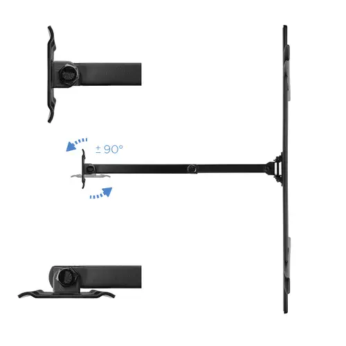 SOPORTE GIRATORIO E INCLINABLE PARA MONITOR / TV LCD, PLASMA DE 37-70, NEGRO - Imagen 6