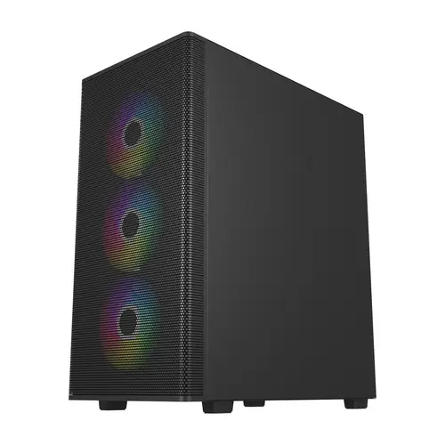 M220-BA Carcasa Midi Tower mATX, ATX Negro ARGB - Imagen 3