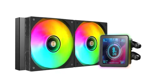 ML-VISIONPRO240 Procesador Sistema de refrigeración líquida todo en uno 12 cm Negro 1 pieza(s) - Imagen 2