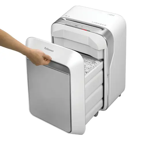 LX Series Powershred LX21 triturador de papel Microcorte Gris, Blanco - Imagen 6