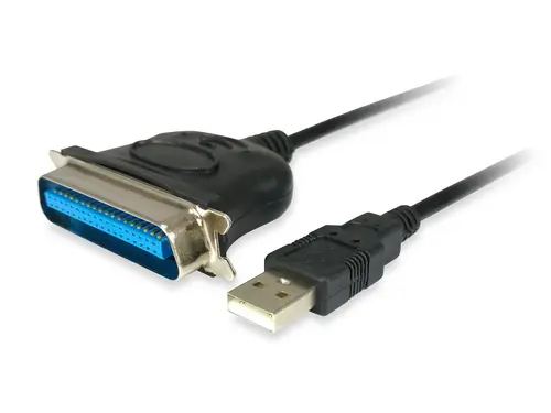 Cable adaptador de USB 2.0 a paralelo, 1,5 m - Imagen 1