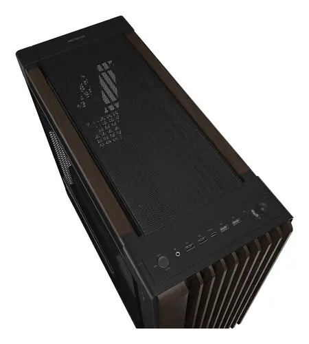 ProArt PA602 Wood Edition Modern Black - Tempered Glass Panel Midi Tower Negro, Madera - Imagen 6