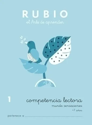 CUADERNO RUBIO A5 COMPETENCIA LECTORA 1 - Pack de 5 unidades