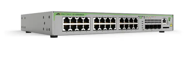 GS970M Gestionado L3 Gigabit Ethernet (10/100/1000) 1U Gris