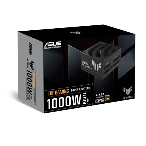 TUF Gaming 1000W Gold EVO unidad de fuente de alimentación 20+4 pin ATX ATX Negro - Imagen 9