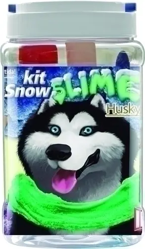 JUEGO INSTANT SLIME KIT SNOW SNOW HUSKY - Pack de 3 unidades